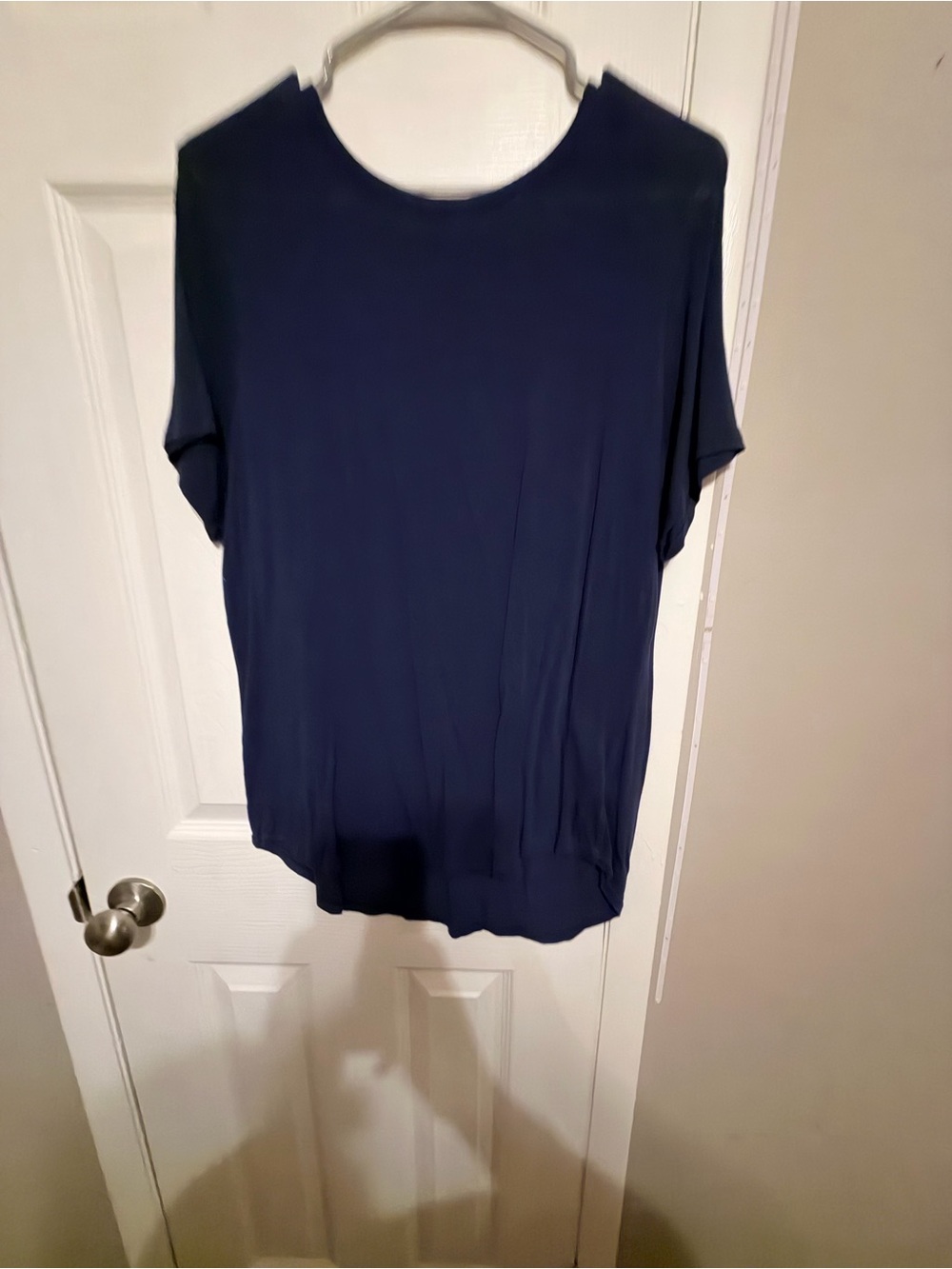 Old Navy Navy Short-Sleeve Crew Neck Tee